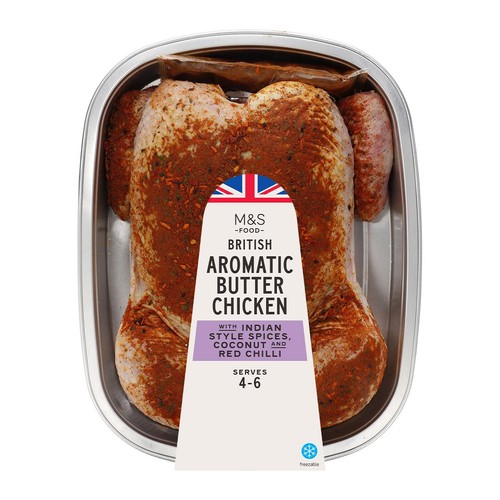 M&S Aromatic Marinated Butter Whole Chicken