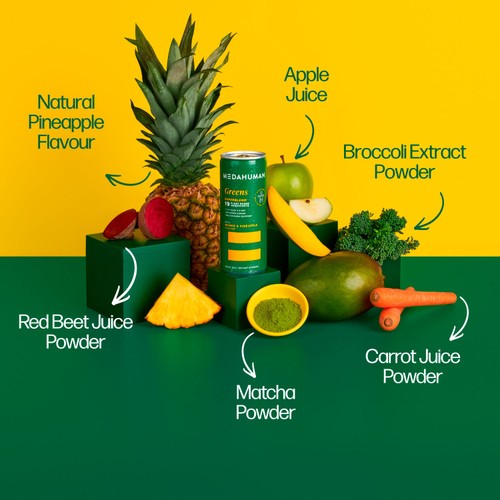 Medahuman Greens Superblend Mango & Pineapple
