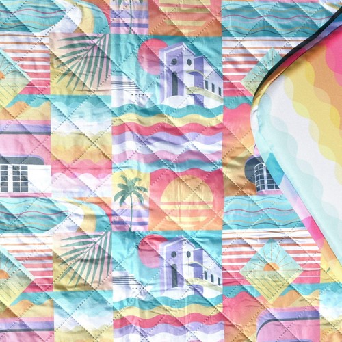 Summerhouse Coconut Grove XL Picnic Blanket