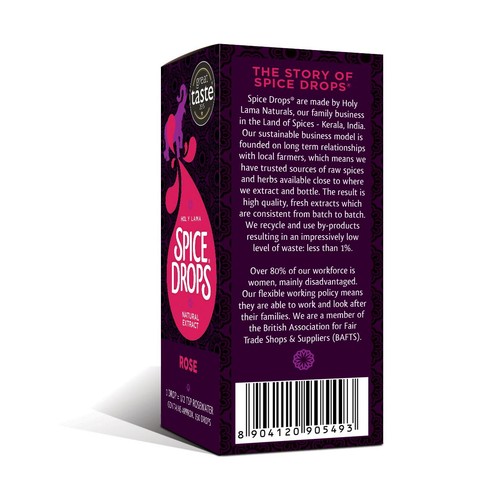 Spice Drops Concentrated Natural Rose Extract