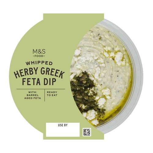 M&S Whipped Herby Greek Feta Dip