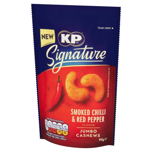 KP Signature Smoked Chilli and Red Pepper Cashew Nuts