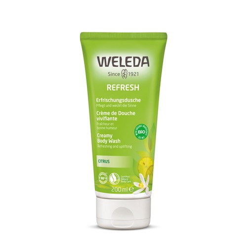 Weleda Natural Citrus Creamy Body Wash, Vegan