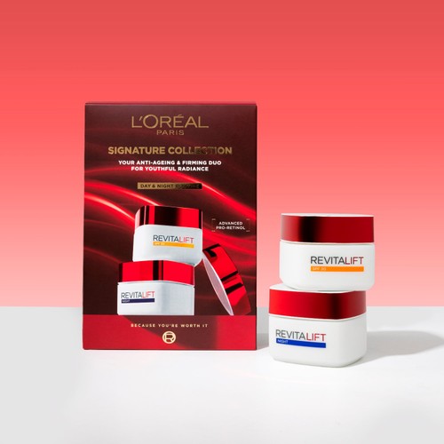 L'Oreal Paris Signature Collection Revitalift Day & Night Duo Gift