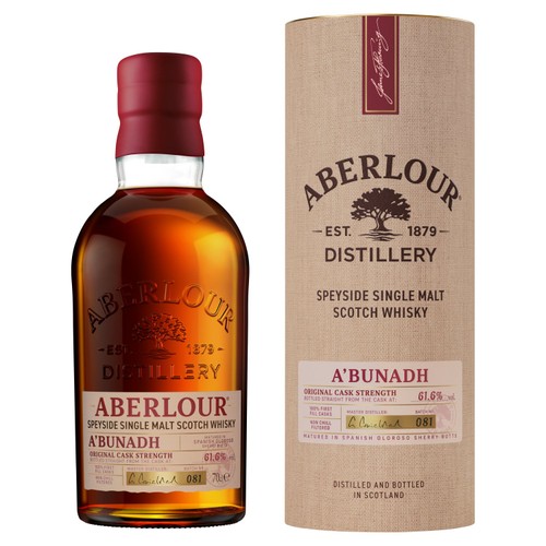 Aberlour Abunadh Speyside Single Malt Scotch Whisky With Giftbox