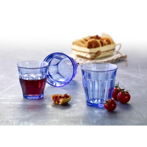 Duralex Picardie Marine Blue Tumbler Set 310ml
