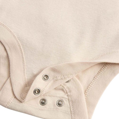 M&S Short Sleeve Plain Bodysuits, 2-3 Years, Light Brown