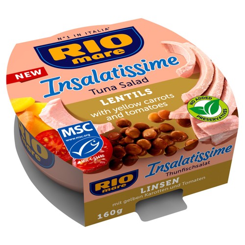 Rio Mare MSC Tuna & Lentil Salad