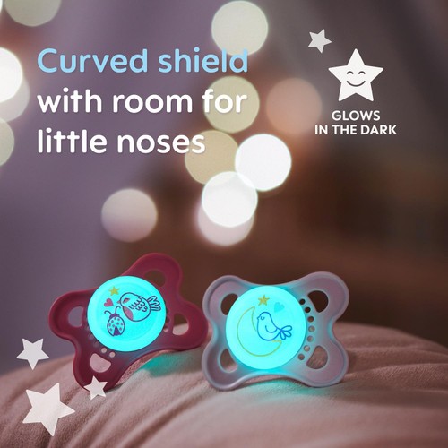 MAM Night 0-6m Soother 2pk
