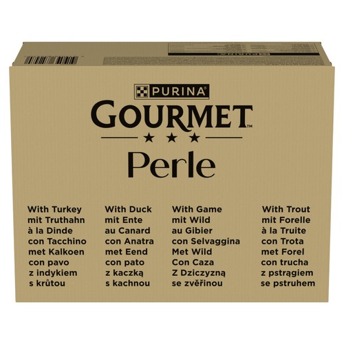 GOURMET Perle Country Medley in Jelly Wet Cat Food