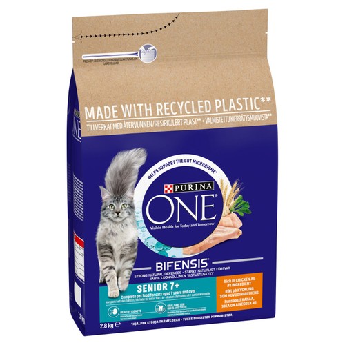 Purina One Senior 7+ Chicken Dry Cat Food