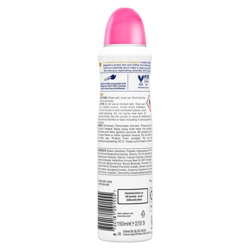 Dove Women Advanced Antiperspirant Deodorant Invisible Care Aerosol
