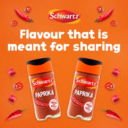 Schwartz Ground Paprika Jar