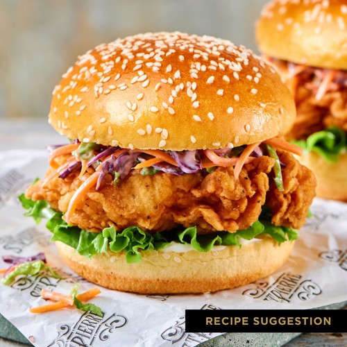 St Pierre Sliced Seeded Brioche Burger Buns