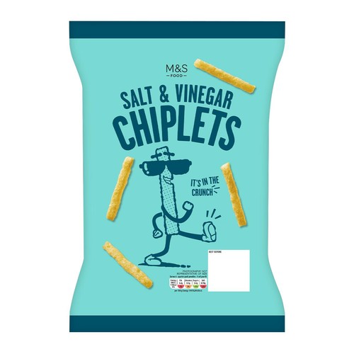 M&S Salt & Vinegar Chiplets