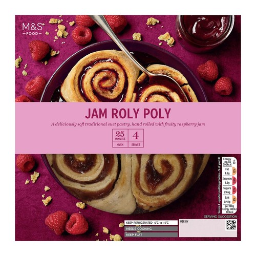M&S Jam Roly Poly