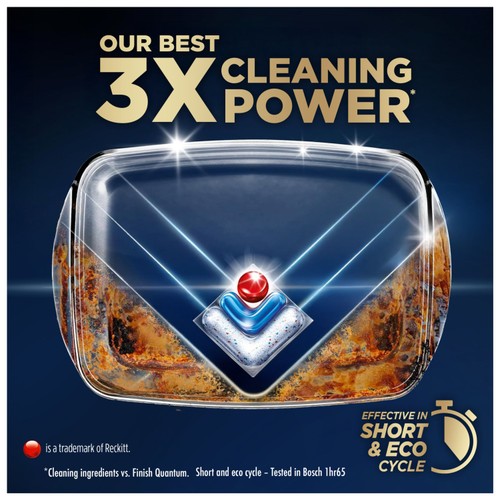 Finish Ultimate Plus All In One Dishwasher Tablets Fresh