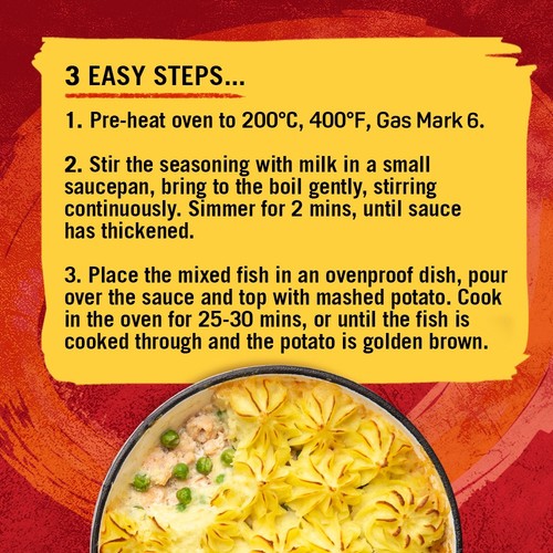Schwartz Fish Pie Recipe Mix