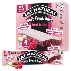 Eat Natural Red Berries Soft Fruit Bars
