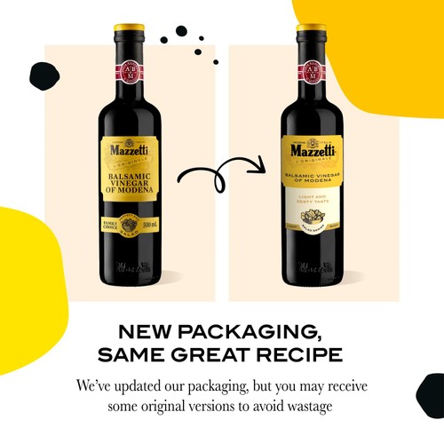 Mazzetti Balsamic Vinegar Yellow Label 2 leaf