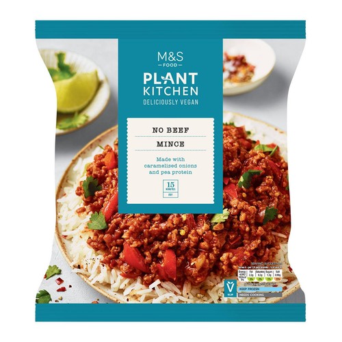 M&S Plant Kitchen No Beef Mince Frozen