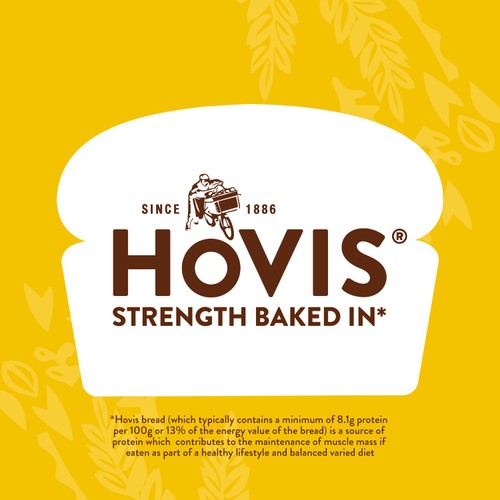 Hovis Brown Wheatgerm Medium Sliced Bread