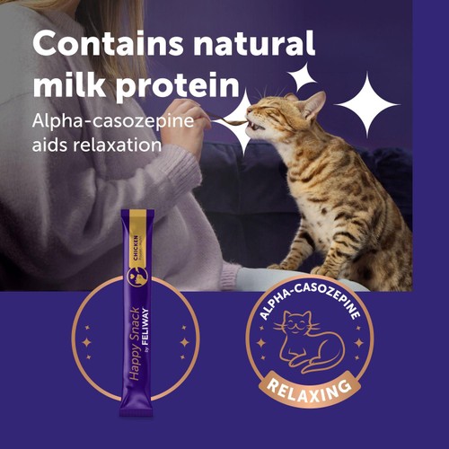 Happy Snack by Feliway Cat Calming Chicken Treats