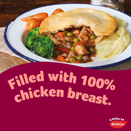 Birds Eye 4 Shortcrust Chicken Pies 