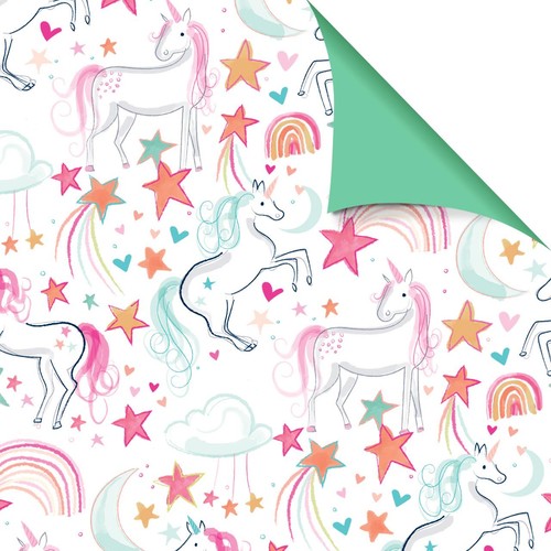 Unicorns Gift Wrap Sheets