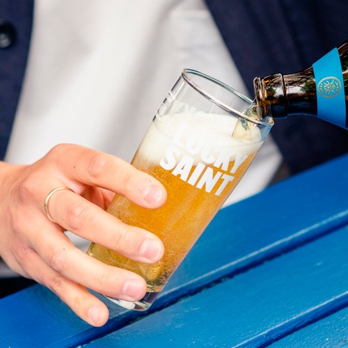 Lucky Saint Lager Alcohol Free 0.5%