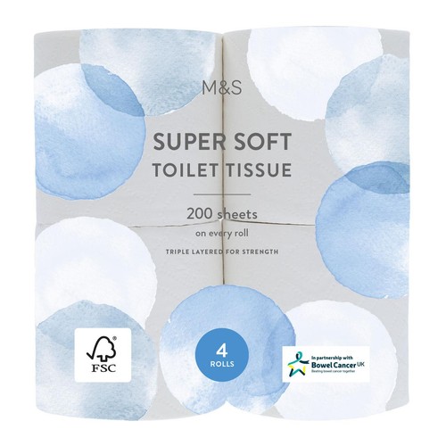 M&S Soft Toilet Tissue