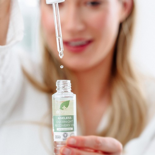 Dr Organic Ageless with Seaweed Overnight Recovery Oil