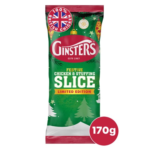 Ginsters Festive Chicken & Stuffing Slice