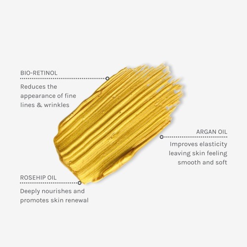 Evolve Beauty Bio-Retinol Gold Mask