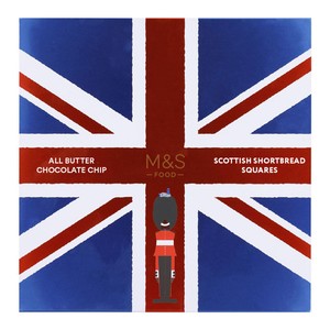 M&S All Butter Dark Chocolate Chip Shortbread