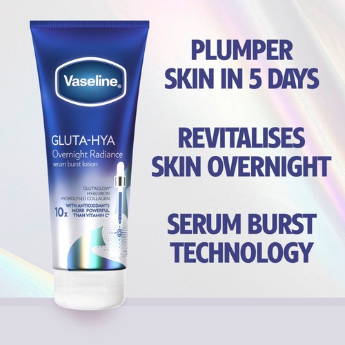 Vaseline Gluta-Hya Lotion Overnight Radiance