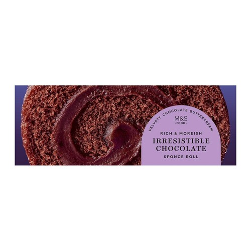 M&S Chocolate Sponge Roll