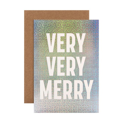 M&S Glam Text Holographic Duo Cards Multipack
