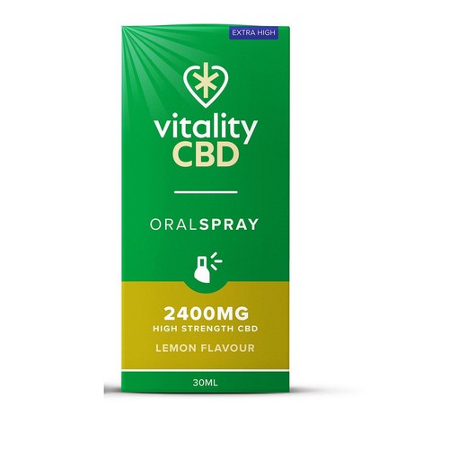 Vitality CBD Lemon Spray 2400mg