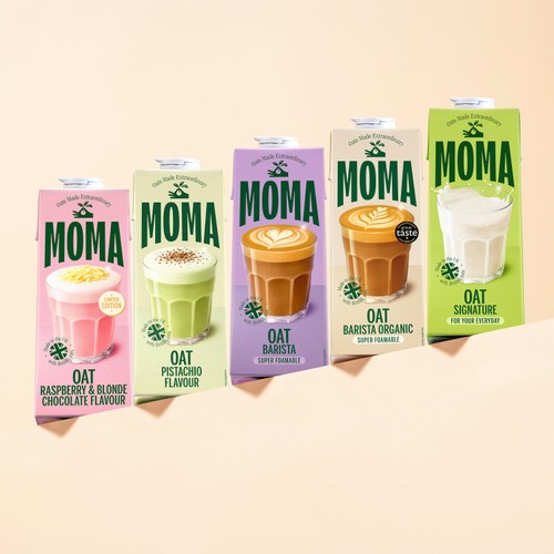 MOMA Raspberry & Blonde Chocolate Oat Drink