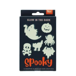 Rex London Glow in the Dark Spooky Stick-on Shapes