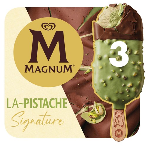 Magnum Signature Pistachio Ice Cream Sticks