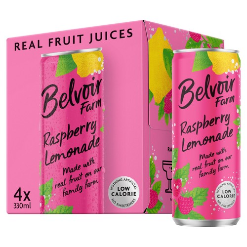 Belvoir Farm Delicious & Light Raspberry Lemonade