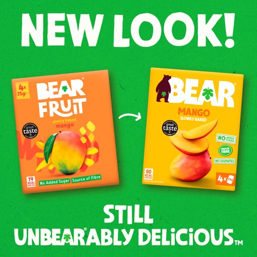 BEAR Fruit Dried Mango Multipack
