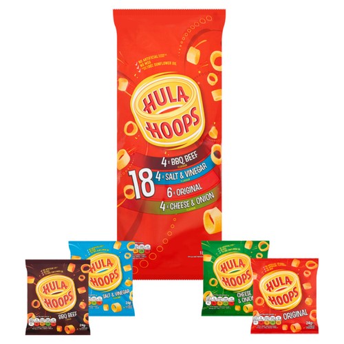 Hula Hoops Variety Crisps