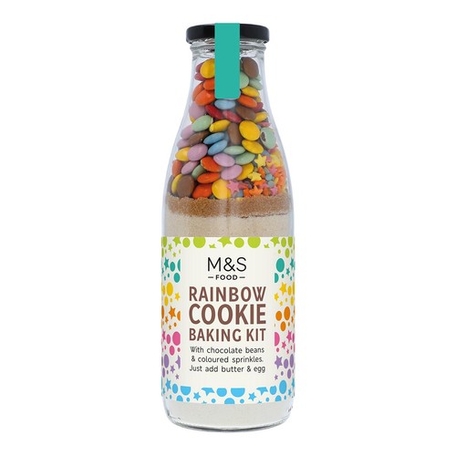 M&S Rainbow Cookie Baking Kit