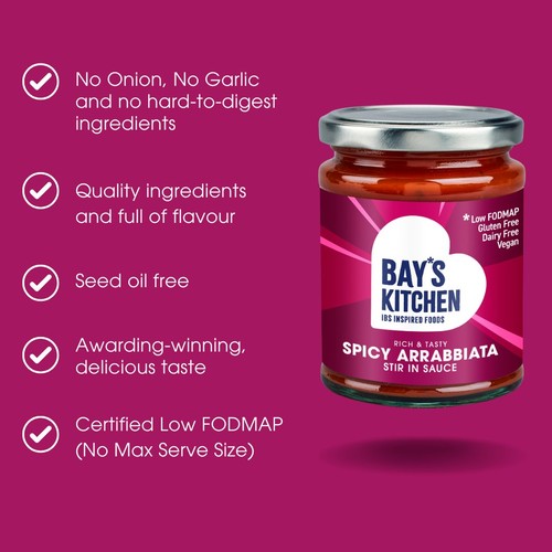 Bay's Kitchen Spicy Arrabbiata Stir-in Sauce