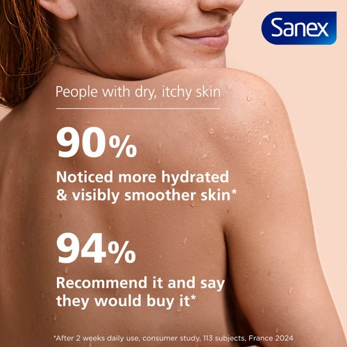 Sanex Skin Therapy Anti-Dryness Body Wash Shower Gel 450ml