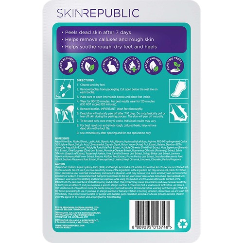 Skin Republic Biodegradable Foot Peel