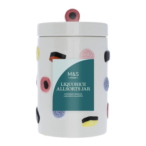 M&S Liquorice Allsort Jar